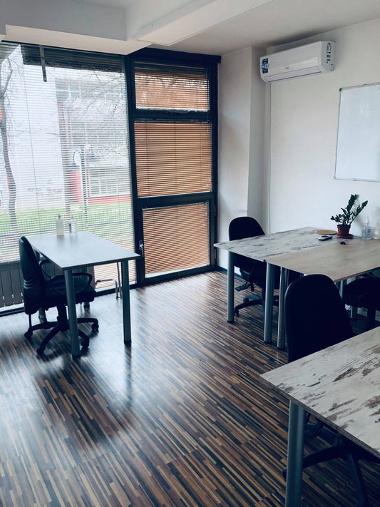 Private office for renting coworking package Coffice Skopje